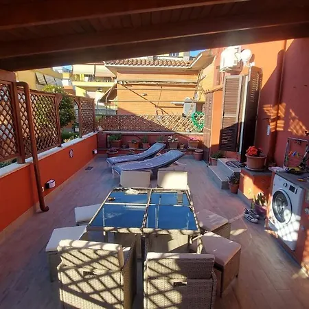 Terrace Of Daire Roma